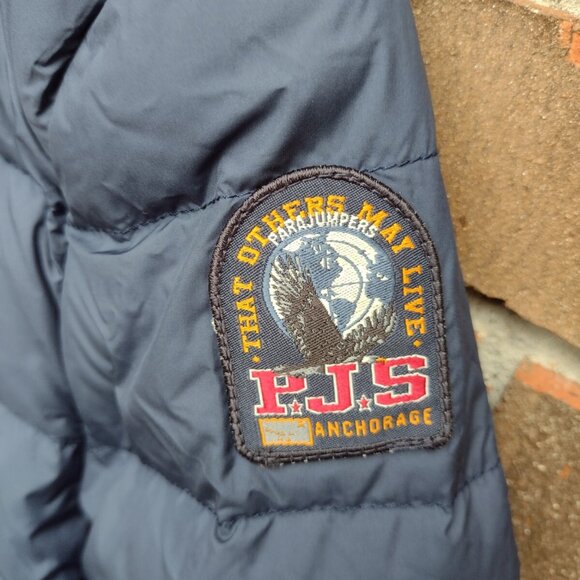Parajumpers Alisee Down Jacket M Blue Quilted Lightweight Puffer Coat NWOT - Picture 8 of 13